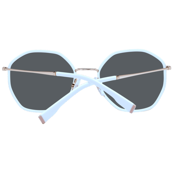 Rückansicht der Ana Hickmann Sonnenbrille HI3170 54D01 – Metall Rahmen