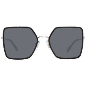 Ana Hickmann Sonnenbrille HI3171 56A01 – Frontansicht mit Metall Rahmen und Grau Gläsern