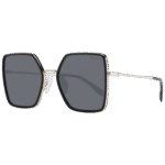 Ana Hickmann Quadrat Sonnenbrille HI3171 56A01 in Schwarz – 45° Seitenansicht