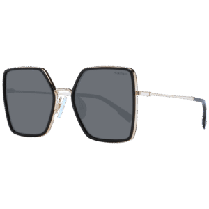 Ana Hickmann Quadrat Sonnenbrille HI3171 56A01 in Schwarz – 45° Seitenansicht