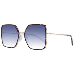 Ana Hickmann Quadrat Sonnenbrille HI3171 56G21 in Braun – 45° Seitenansicht