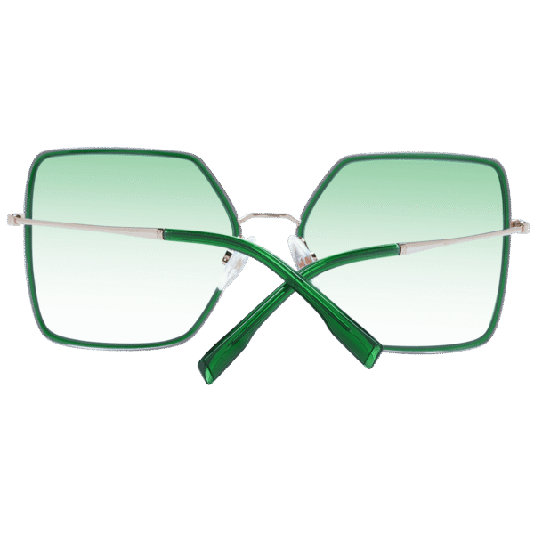 Rückansicht der Ana Hickmann Sonnenbrille HI3171 56H01 – Metall Rahmen