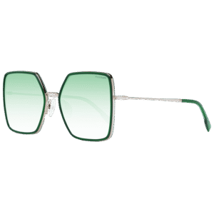 Ana Hickmann Quadrat Sonnenbrille HI3171 56H01 in Grün – 45° Seitenansicht