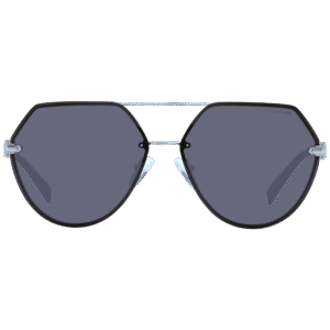 Ana Hickmann Sonnenbrille HI3180 6303A – Frontansicht mit Metall Rahmen und Grau Gläsern