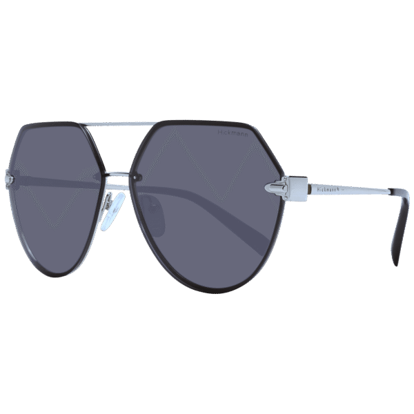 Ana Hickmann Pilotenbrille Sonnenbrille HI3180 6303A in Silber – 45° Seitenansicht