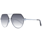 Ana Hickmann Pilotenbrille Sonnenbrille HI3180 6303B in Grau – 45° Seitenansicht