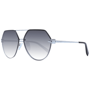 Ana Hickmann Pilotenbrille Sonnenbrille HI3180 6303B in Grau – 45° Seitenansicht