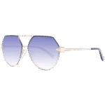Ana Hickmann Pilotenbrille Sonnenbrille HI3180 6304A in Gold – 45° Seitenansicht