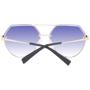 Rückansicht der Ana Hickmann Sonnenbrille HI3180 6304A – Metall Rahmen