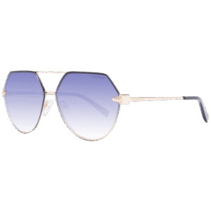 Ana Hickmann Pilotenbrille Sonnenbrille HI3180 6304A in Gold – 45° Seitenansicht