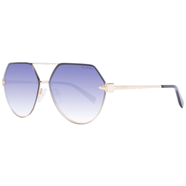 Ana Hickmann Pilotenbrille Sonnenbrille HI3180 6304A in Gold – 45° Seitenansicht