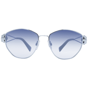 Ana Hickmann Sonnenbrille HI3187 5403A – Frontansicht mit Metall Rahmen und Blau Gläsern