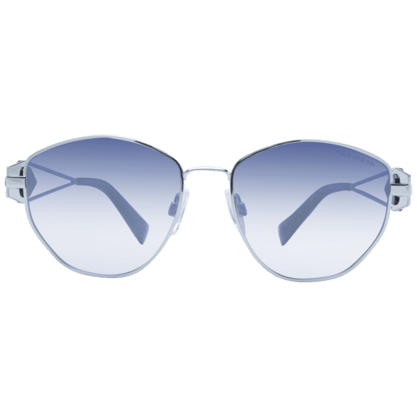 Ana Hickmann Sonnenbrille HI3187 5403A – Frontansicht mit Metall Rahmen und Blau Gläsern