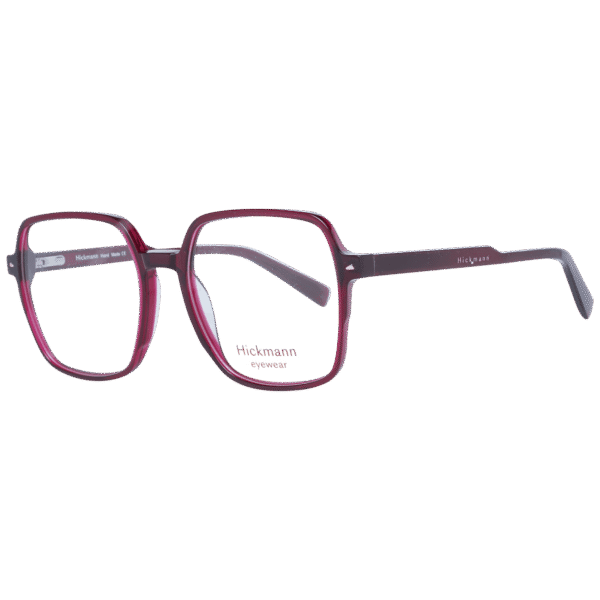 Ana Hickmann Brille HI6234 52H02 – 45° Seitenansicht Ana Hickmann )} Brille HI6234 52H02 in Burgunder