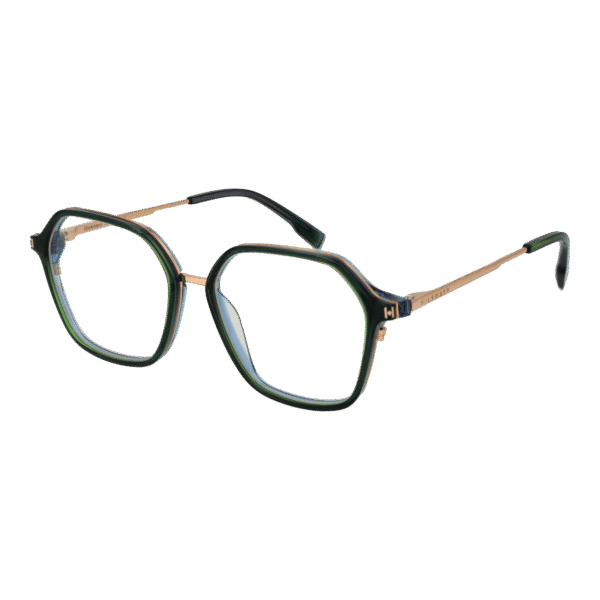 Ana Hickmann Brille HI6254 52T01 – 45° Seitenansicht Ana Hickmann )} Brille HI6254 52T01 in Grün