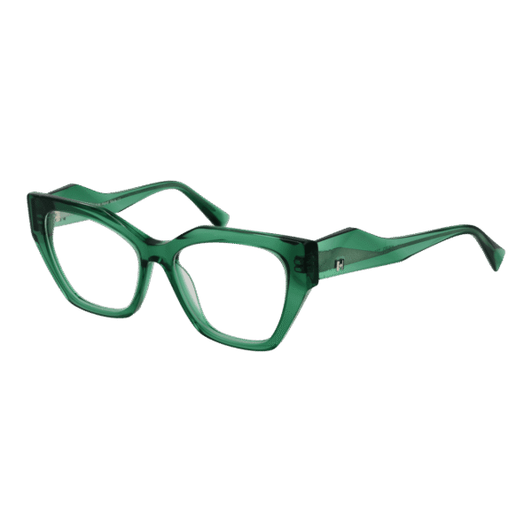 Ana Hickmann Brille HI6283 54T01 – 45° Seitenansicht Ana Hickmann )} Brille HI6283 54T01 in Grün