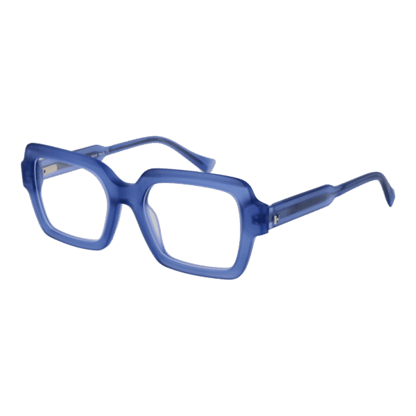 Ana Hickmann Brille HI6288 52T01 – 45° Seitenansicht Ana Hickmann )} Brille HI6288 52T01 in Blau