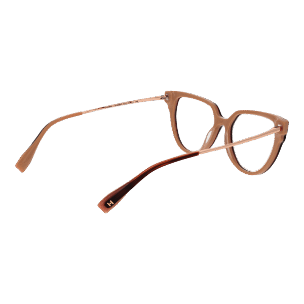 Frontansicht der Ana Hickmann Brille HI6290T 51G21 – Rahmen Titan