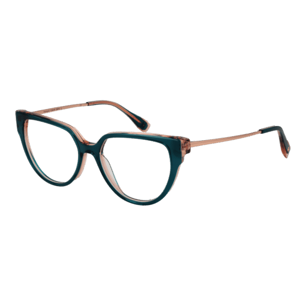 Ana Hickmann Brille HI6290T 51H01 – 45° Seitenansicht Ana Hickmann )} Brille HI6290T 51H01 in Grün