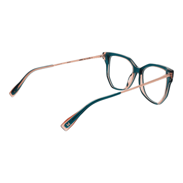 Frontansicht der Ana Hickmann Brille HI6292T 51H01 – Rahmen Titan