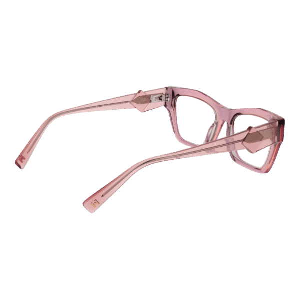Frontansicht der Ana Hickmann Brille HI6295 52H01 – Rahmen Azetat