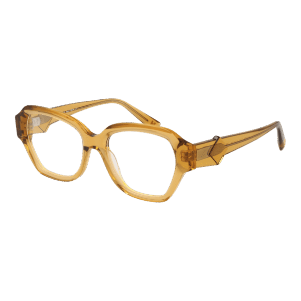 Ana Hickmann Brille HI6296 52T01 – 45° Seitenansicht Ana Hickmann )} Brille HI6296 52T01 in Gelb