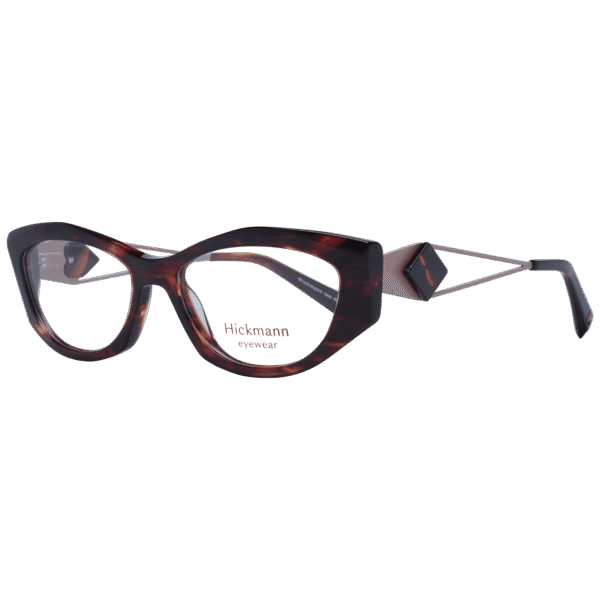 Ana Hickmann Brille HI6299 53E01 – 45° Seitenansicht Ana Hickmann )} Brille HI6299 53E01 in Braun