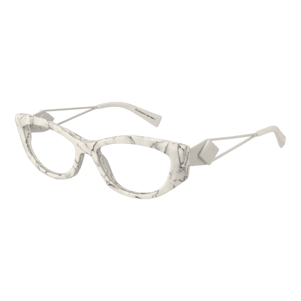 Ana Hickmann Brille HI6299 53G21 – 45° Seitenansicht Ana Hickmann )} Brille HI6299 53G21 in Weiß