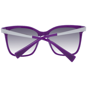 Rückansicht der Ana Hickmann Sonnenbrille HI9057 53D02 – Kunststoff Rahmen