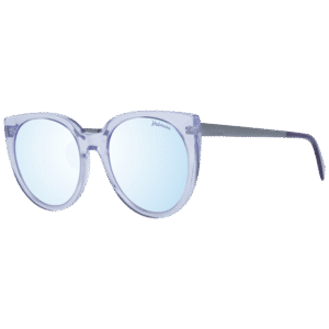 Ana Hickmann Katzenaugen Sonnenbrille HI9060 56T02 in Transparent – 45° Seitenansicht