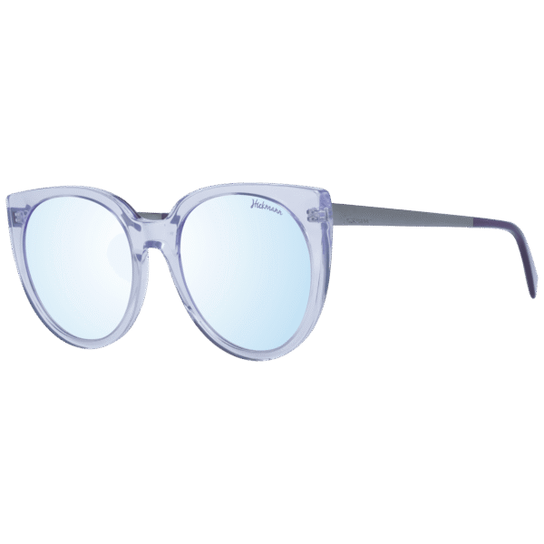Ana Hickmann Katzenaugen Sonnenbrille HI9060 56T02 in Transparent – 45° Seitenansicht