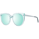 Ana Hickmann Quadrat Sonnenbrille HI9060 56T04 in Transparent – 45° Seitenansicht