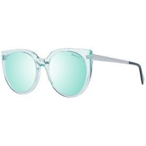 Ana Hickmann Quadrat Sonnenbrille HI9060 56T04 in Transparent – 45° Seitenansicht