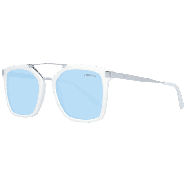 Ana Hickmann Quadrat Sonnenbrille HI9062 53D03 in Weiß – 45° Seitenansicht