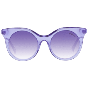 Ana Hickmann Sonnenbrille HI9063 49T01 – Frontansicht mit Kunststoff Rahmen und Lila Gläsern