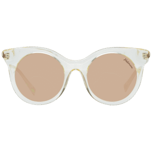 Ana Hickmann Sonnenbrille HI9063 49T02 – Frontansicht mit Kunststoff Rahmen und Gelb Gläsern