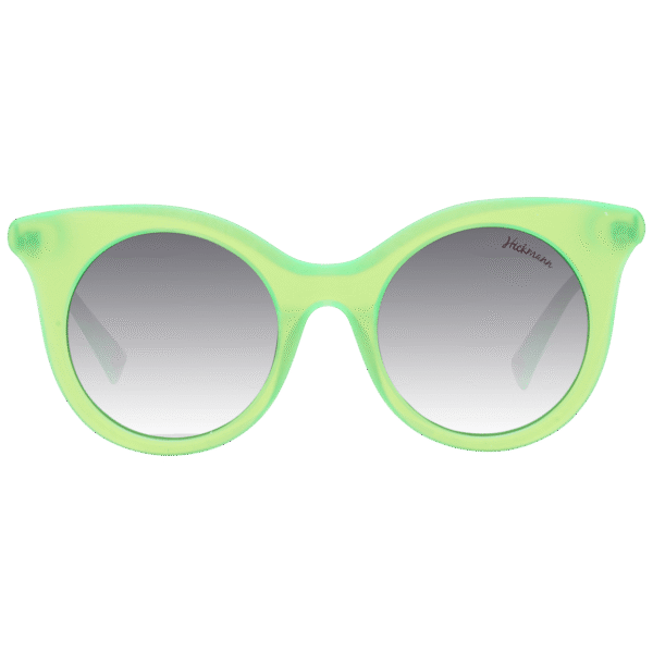 Ana Hickmann Sonnenbrille HI9063 49T03 – Frontansicht mit Kunststoff Rahmen und Grau Gläsern