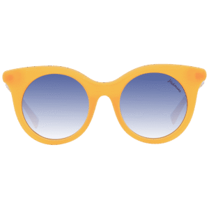 Ana Hickmann Sonnenbrille HI9063 49T04 – Frontansicht mit Kunststoff Rahmen und Blau Gläsern