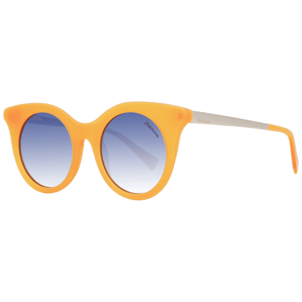 Ana Hickmann Sonnenbrille HI9063 49T04 – 45° Seitenansicht Ana Hickmann Schmetterling Sonnenbrille HI9063 49T04 in Gelb – 45° Seitenansicht