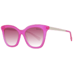 Ana Hickmann Schmetterling Sonnenbrille HI9064 52T03 in Pink – 45° Seitenansicht