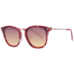 Ana Hickmann Katzenaugen Sonnenbrille HI9065 49G23 in Mehrfarbig – 45° Seitenansicht