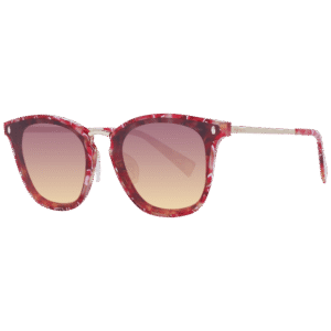 Ana Hickmann Katzenaugen Sonnenbrille HI9065 49G23 in Mehrfarbig – 45° Seitenansicht