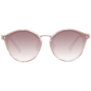 Ana Hickmann Sonnenbrille HI9066 49G23 – Frontansicht mit Metall & Kunststoff Rahmen und Braun Gläsern