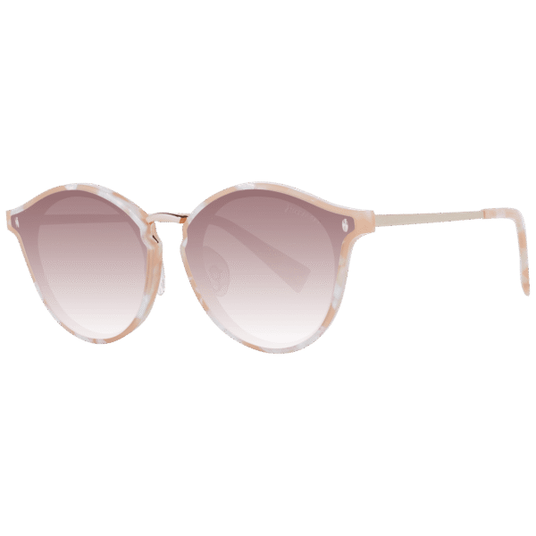 Ana Hickmann Katzenaugen Sonnenbrille HI9066 49G23 in Mehrfarbig – 45° Seitenansicht