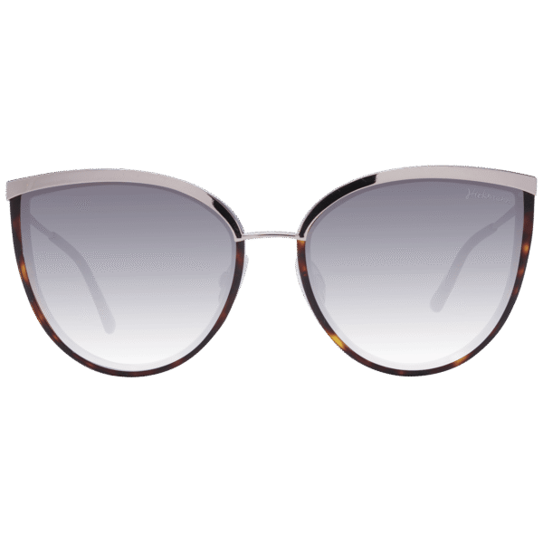 Ana Hickmann Sonnenbrille HI9076 5921S – Frontansicht mit Azetat Rahmen und Grau Gläsern