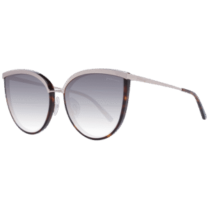 Ana Hickmann Schmetterling Sonnenbrille HI9076 5921S in Braun – 45° Seitenansicht