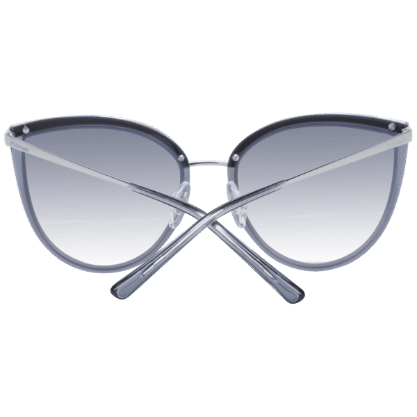 Rückansicht der Ana Hickmann Sonnenbrille HI9076 59T01 – Metall & Kunststoff Rahmen