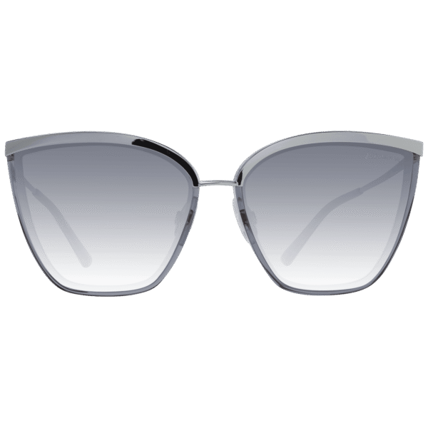 Ana Hickmann Sonnenbrille HI9077 5801S – Frontansicht mit Azetat Rahmen und Grau Gläsern