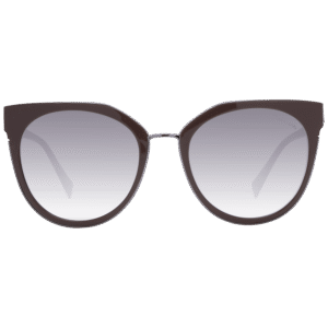 Ana Hickmann Sonnenbrille HI9078 54D02 – Frontansicht mit Azetat Rahmen und Grau Gläsern