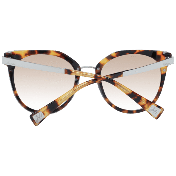 Rückansicht der Ana Hickmann Sonnenbrille HI9078 54G22 – Azetat Rahmen